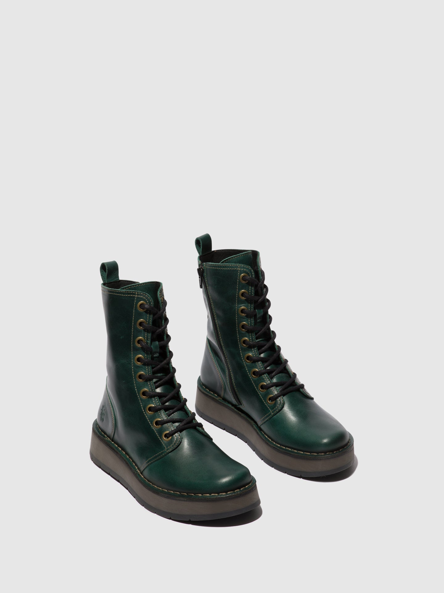 Fly London Botas com Atacadores RAMI043FLY PETROL